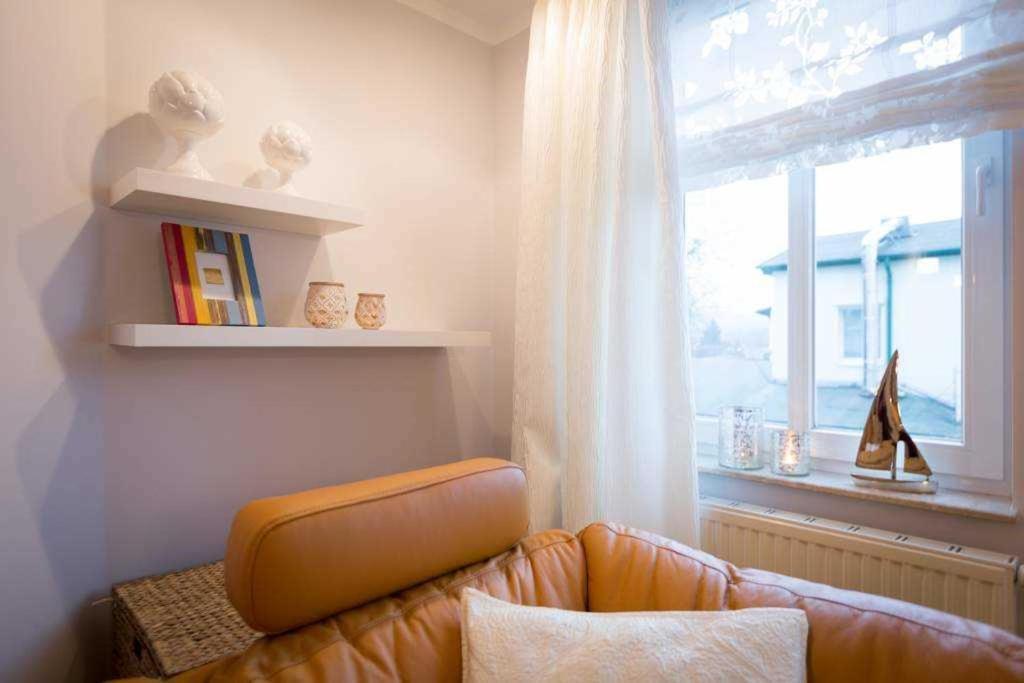 ゼーバート・ヘリングスドルフHaus Am Kurpark, App Ahlbeckアパートメント エクステリア 写真