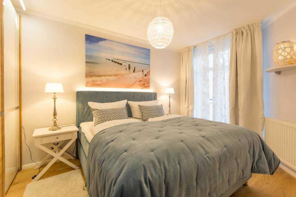 ゼーバート・ヘリングスドルフHaus Am Kurpark, App Ahlbeckアパートメント エクステリア 写真