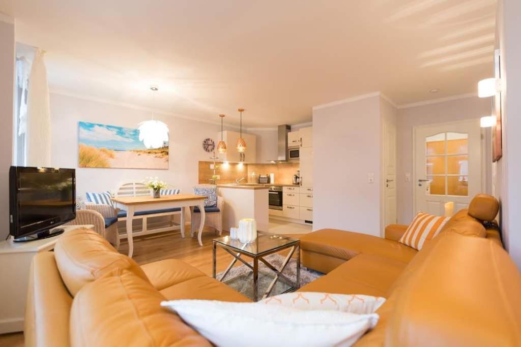 ゼーバート・ヘリングスドルフHaus Am Kurpark, App Ahlbeckアパートメント エクステリア 写真