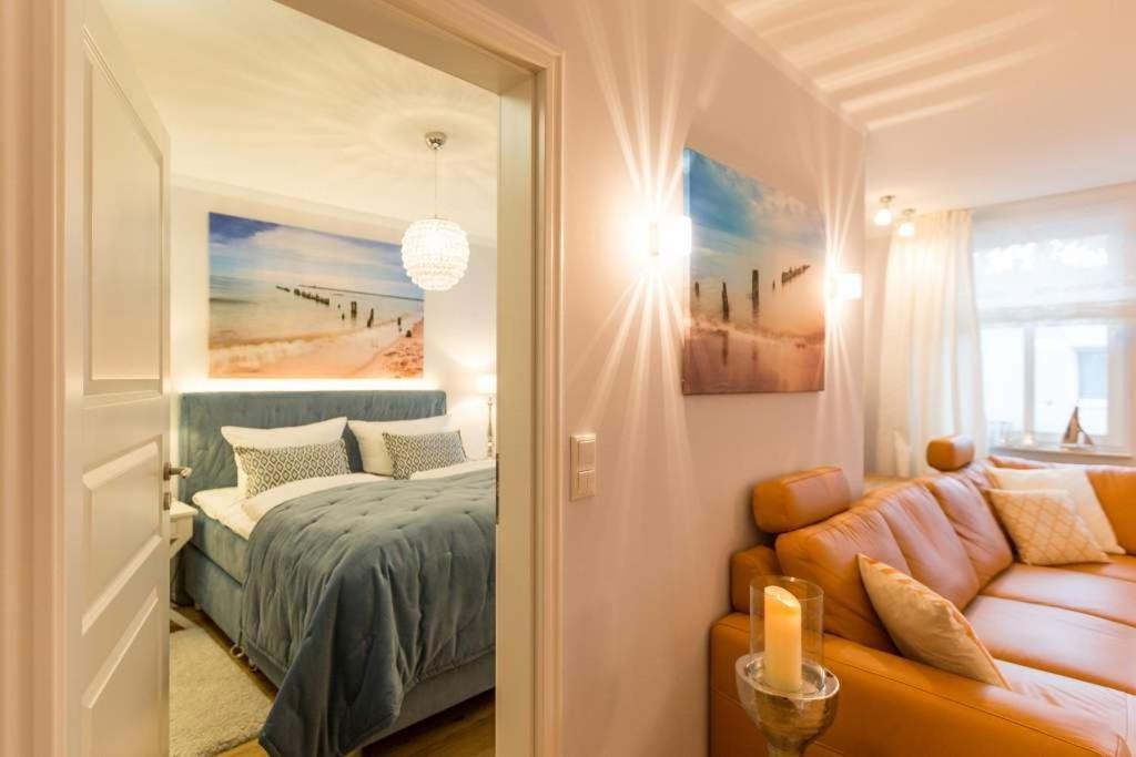 ゼーバート・ヘリングスドルフHaus Am Kurpark, App Ahlbeckアパートメント エクステリア 写真