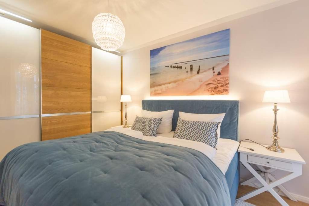 ゼーバート・ヘリングスドルフHaus Am Kurpark, App Ahlbeckアパートメント エクステリア 写真